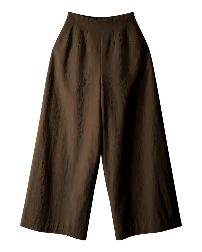STAUD Magpie pleated trousers - Braun Braun