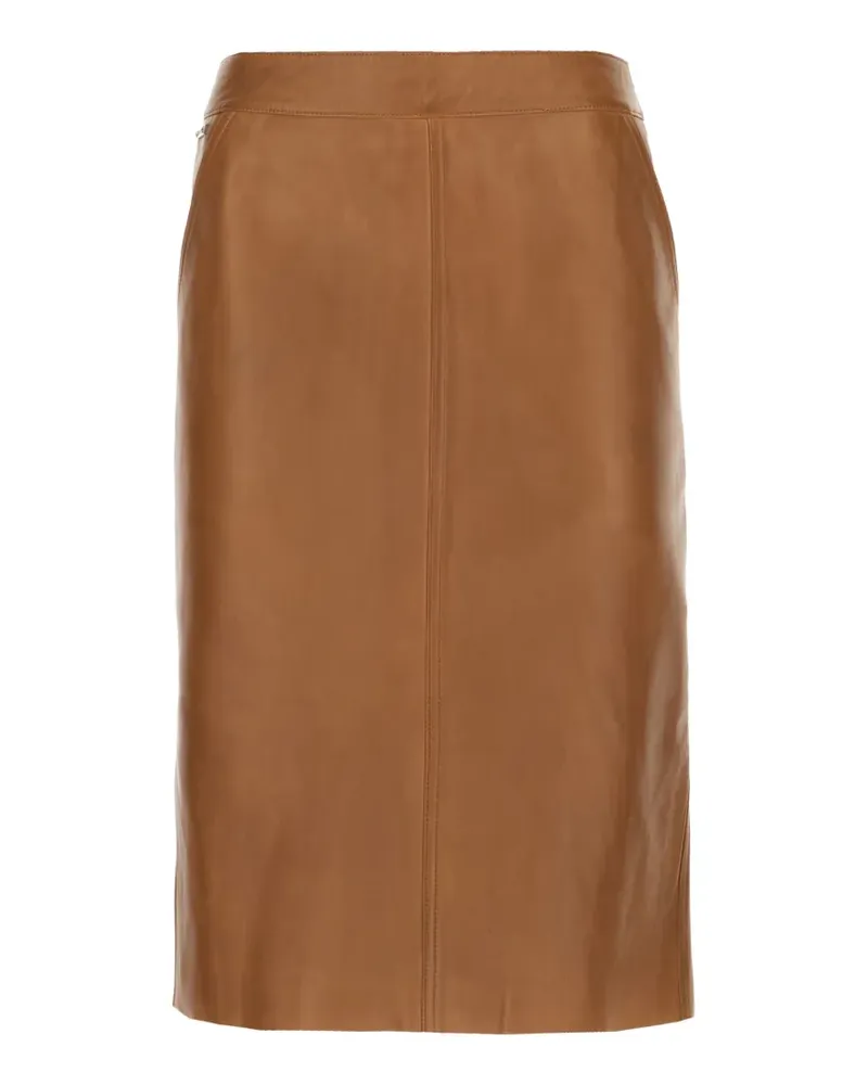 Iceberg flared midi skirt - Braun Braun