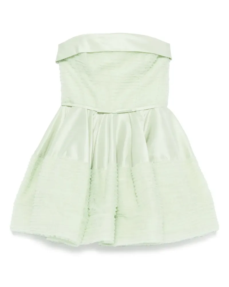 Viktor & Rolf Minikleid mit Rüschen - Grün Grün