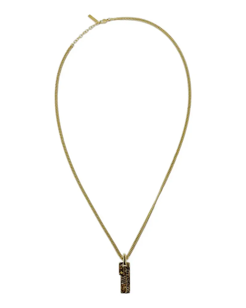 Givenchy Tape pendant necklace - Gold Gold