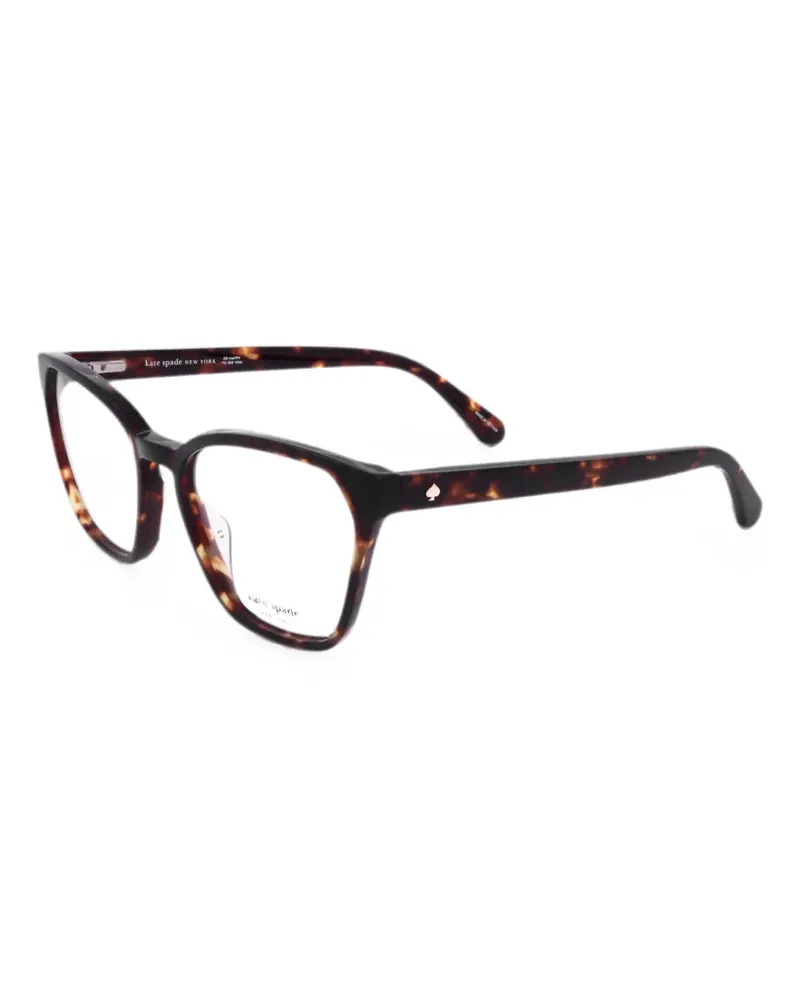 Kate Spade Brille mit eckigem Gestell - Braun Braun