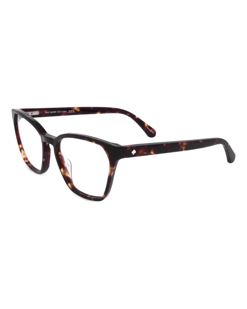 Kate Spade Brille mit eckigem Gestell - Braun Braun