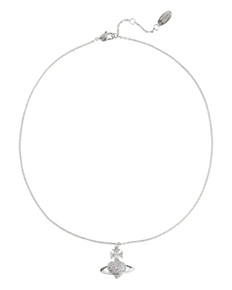 Vivienne Westwood Orb-pendant necklace - Silber Silber