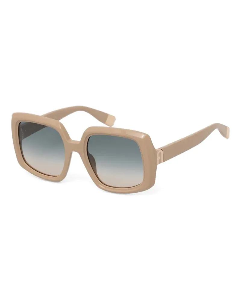 Furla SFU709 square-frame sunglasses - Nude Nude