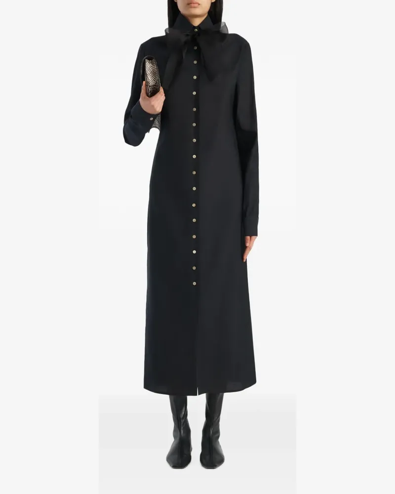 KHAITE Ivanna Kleid - Schwarz Schwarz