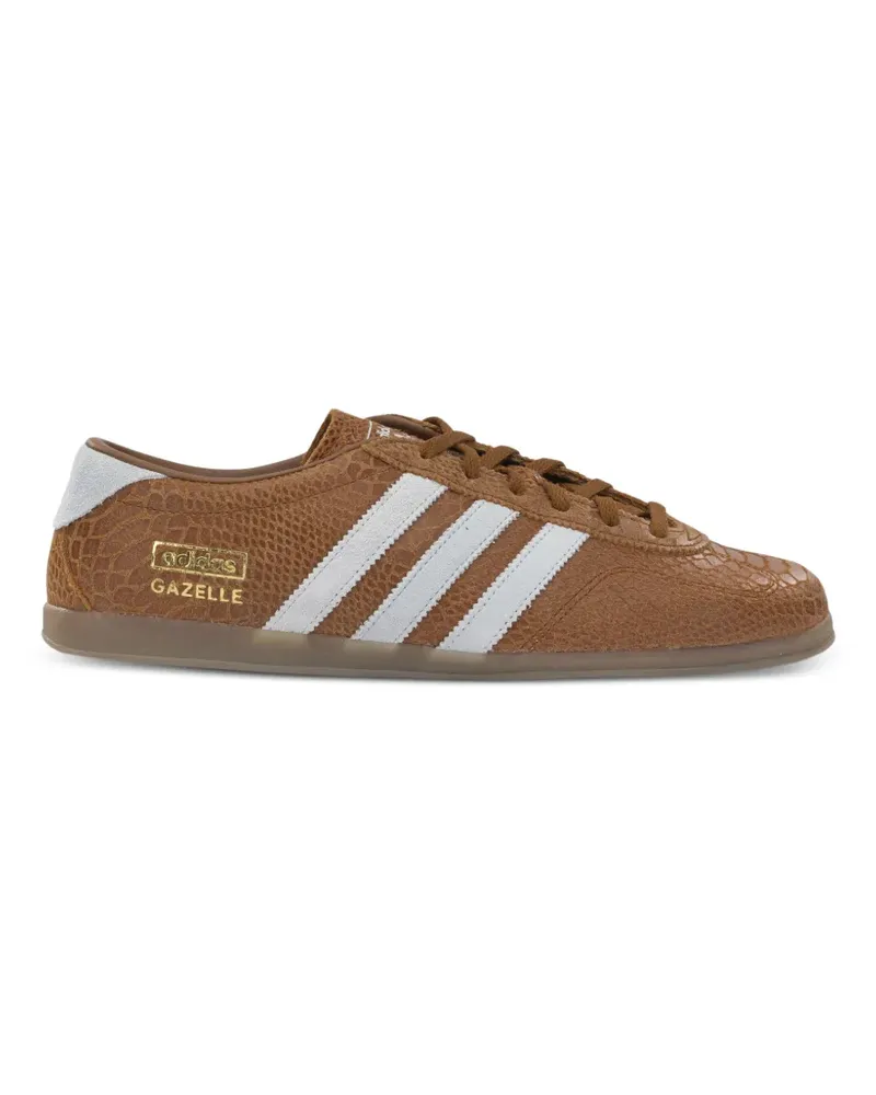 adidas Gazelle LO PRO snakeskin-effect sneakers - Braun Braun