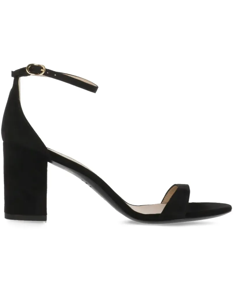 Stuart Weitzman Sandalen mit Knöchelriemen 70mm - Schwarz Schwarz