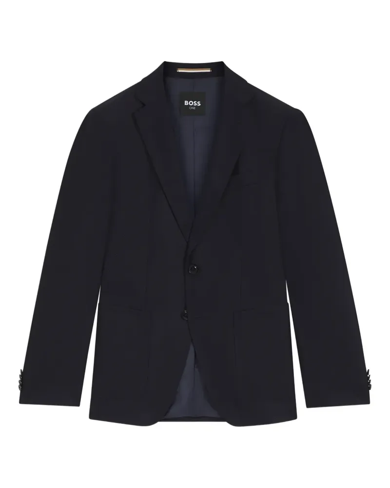 HUGO BOSS Einreihiges Sakko - Blau Blau