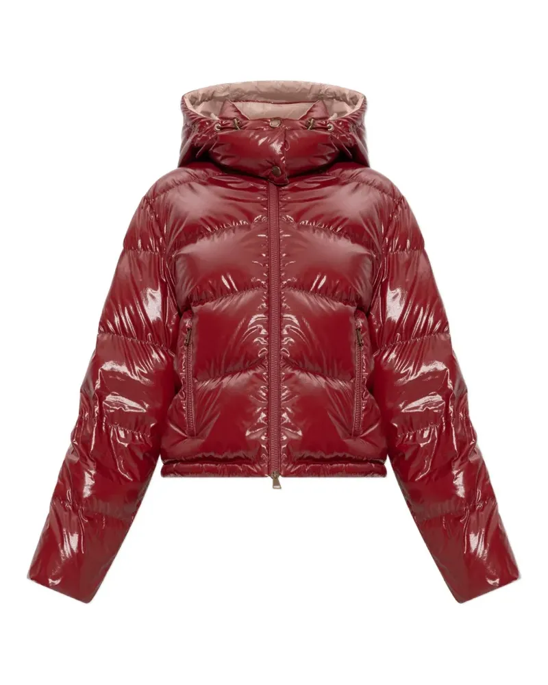 Moncler Niveole quilted puffer jacket - Rot Rot