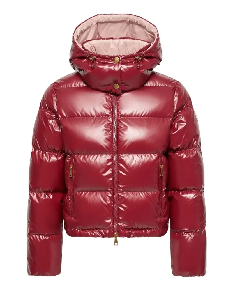 Moncler Gesteppte Niveole Jacke - Rot Rot