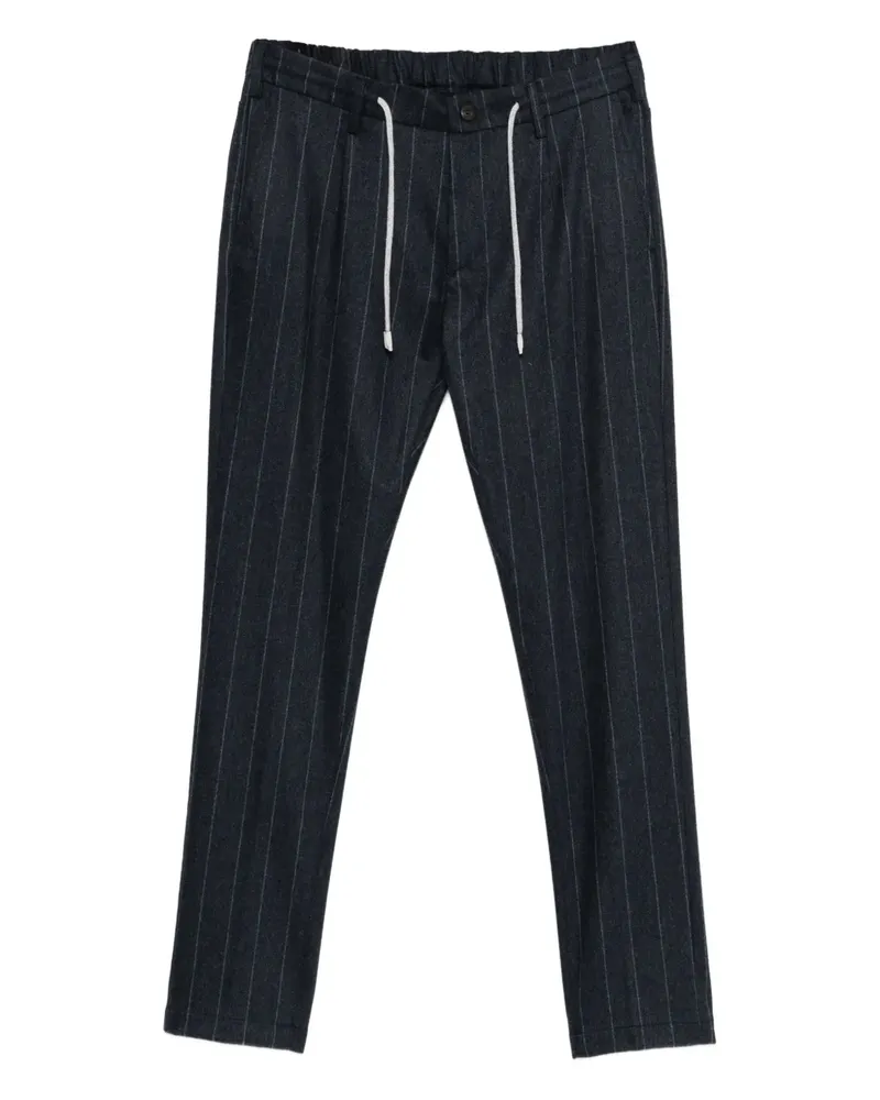 Eleventy Hose mit Nadelstreifen - Blau Blau