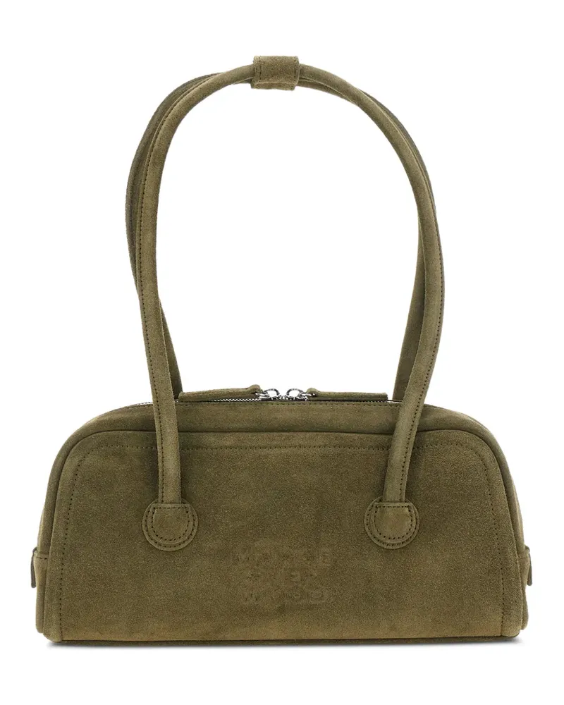 Marge Sherwood Schultertasche aus Wildleder - Grün Grün