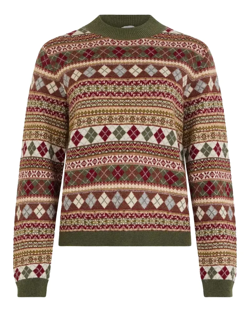 Ballantyne Pullover mit Argyle-Muster - Nude Nude