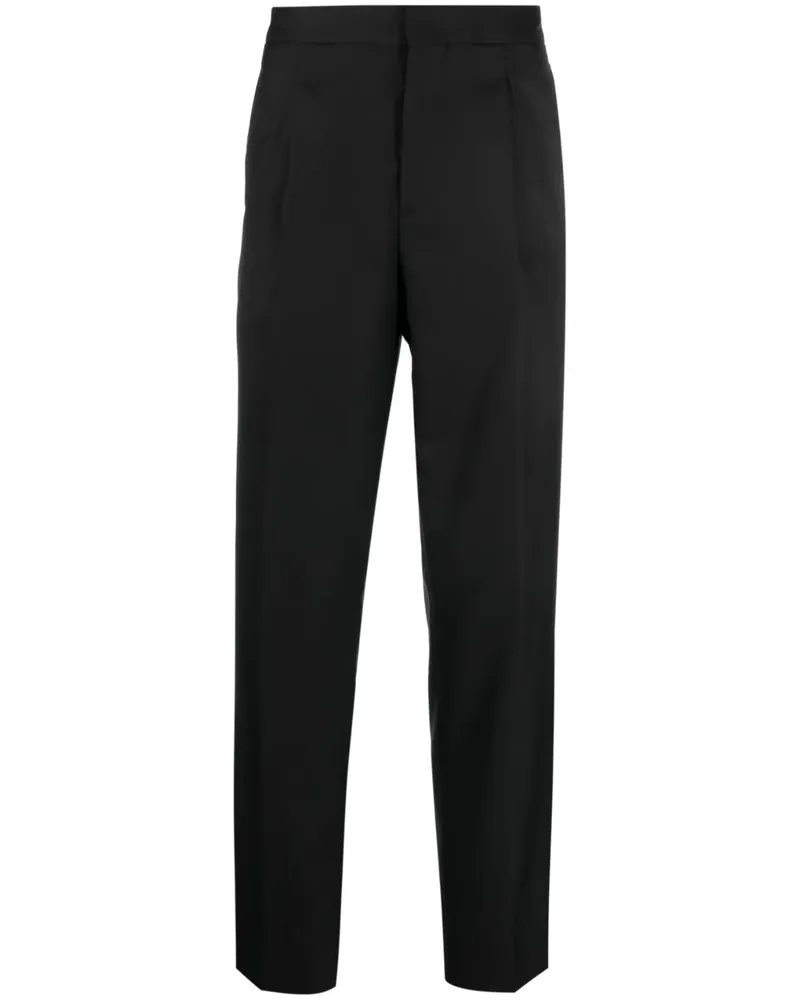 Brunello Cucinelli Klassische Cropped-Hose - Schwarz Schwarz