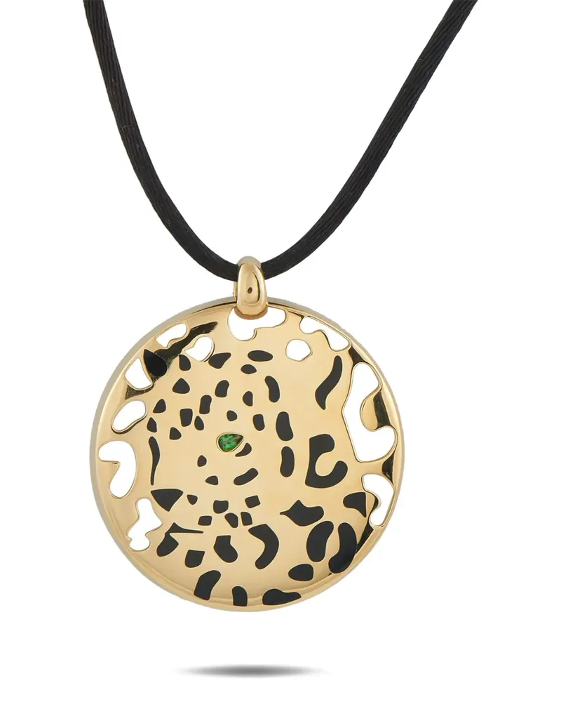 Cartier 18K yellow gold panthere necklace Gold
