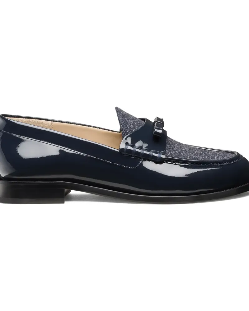 Stuart Weitzman Lottie Bow loafers - Blau Blau