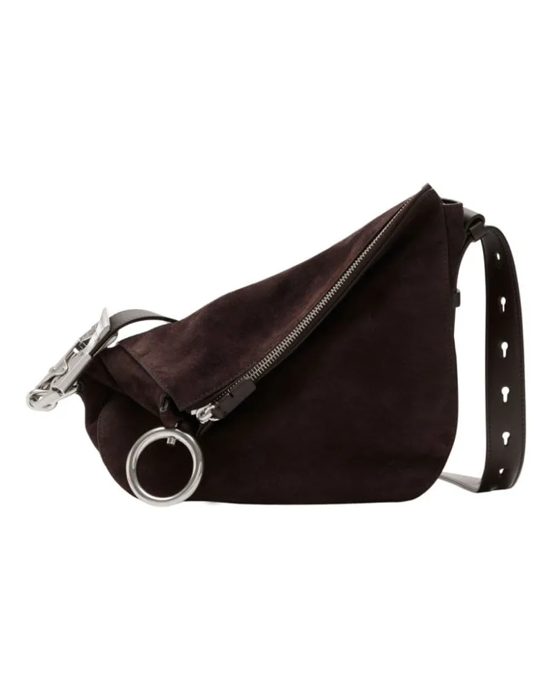 Burberry Schultertasche aus Wildleder - Braun Braun
