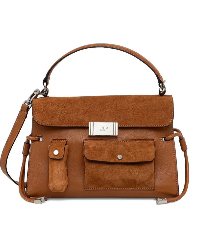 IRO flap-pocket tote bag - Braun Braun