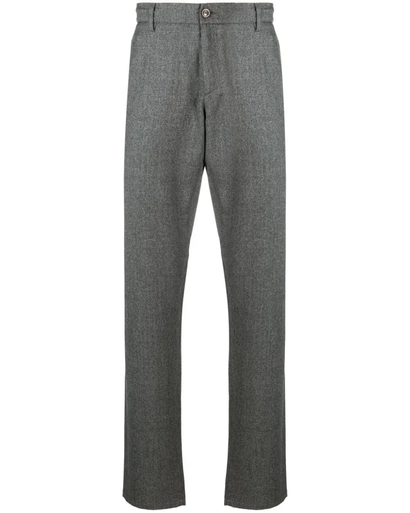 Canali Chino mit Kordelzug - Grau Grau