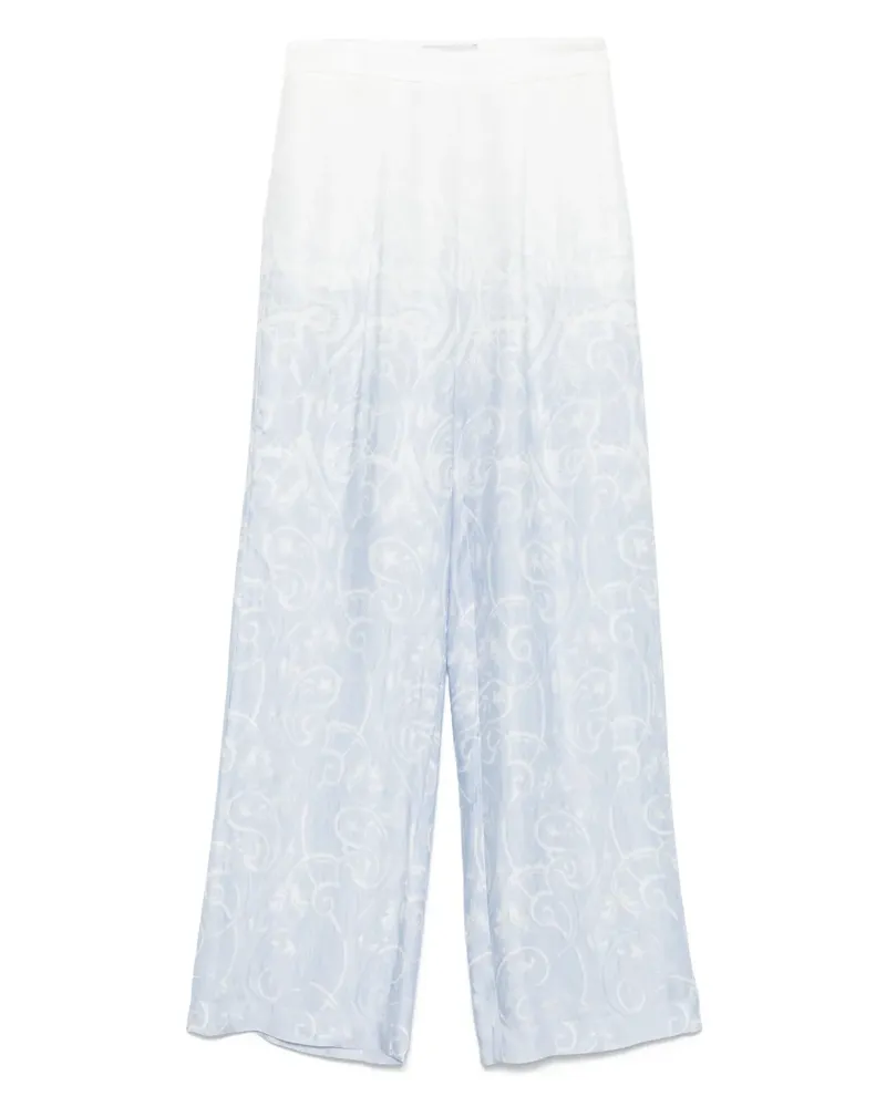 Ermanno Scervino Hose mit hohem Bund - Weiß Weiß