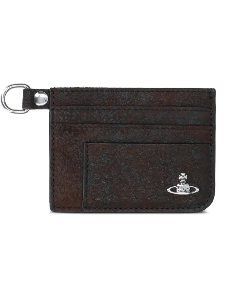 Vivienne Westwood Orb chain cardholder - Braun Braun