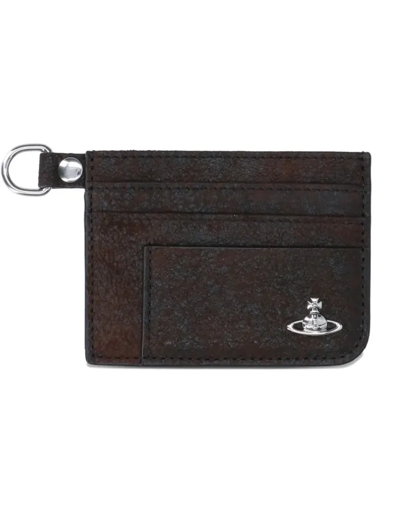 Vivienne Westwood Orb chain cardholder - Braun Braun