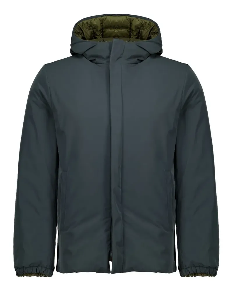 Prada Wendbare Kapuzenjacke - Grau Grau