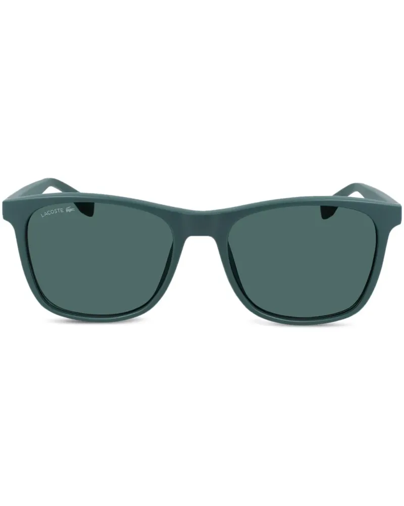 Lacoste Sonnenbrille mit Logo-Prägung - Grün Grün