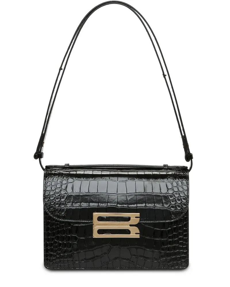 Victoria Beckham Dorian Schultertasche - Schwarz Schwarz