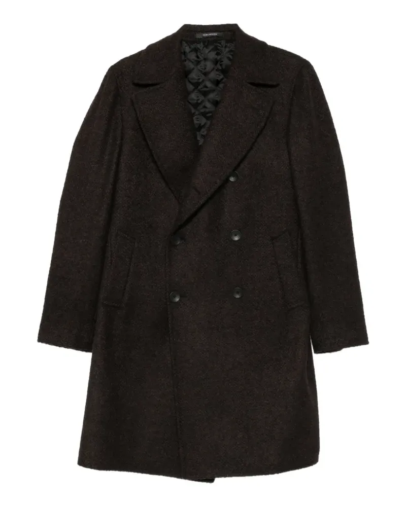 Tagliatore Arden double-breasted coat - Braun Braun