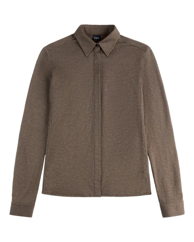 Fay slim shirt - Braun Braun