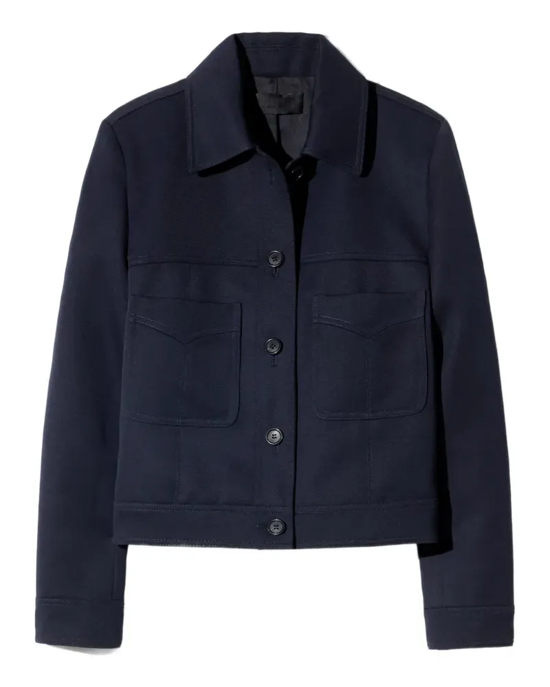 Nili Lotan Susannah button-up jacket - Blau Blau