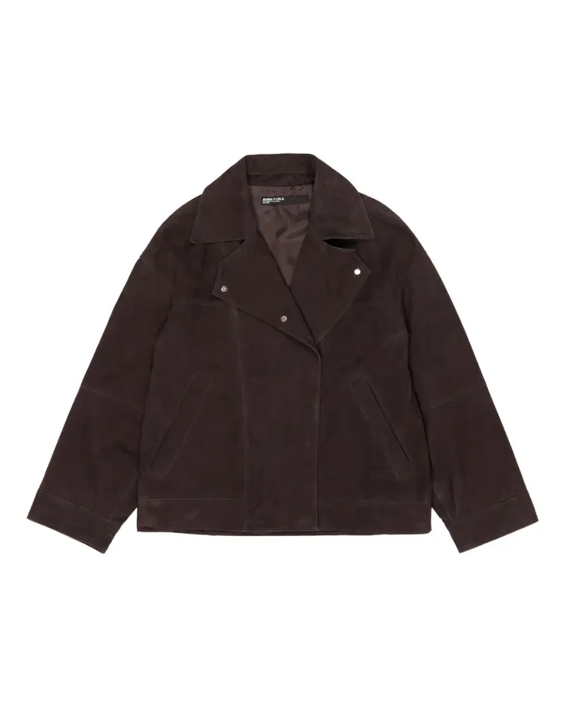 BIMBA Y LOLA Cabanjacke aus Wildleder - Braun Braun