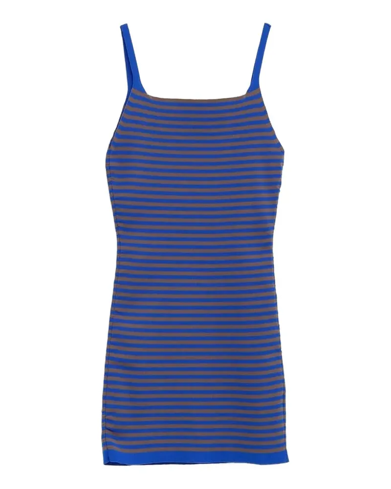 GIMAGUAS Camu striped mini dress - Blau Blau