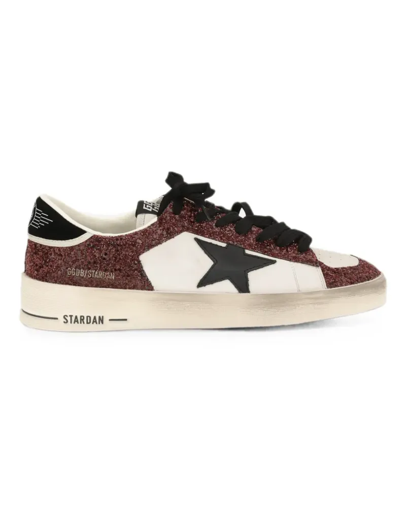 Golden Goose Stardan Sneakers im Glitter-Look - Weiß Weiß