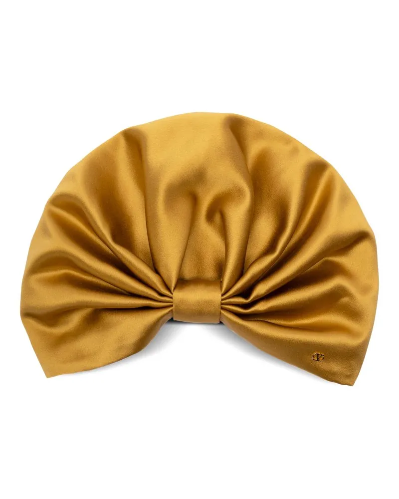 Valentino Garavani Kopftuch mit VLogo - Gold Gold