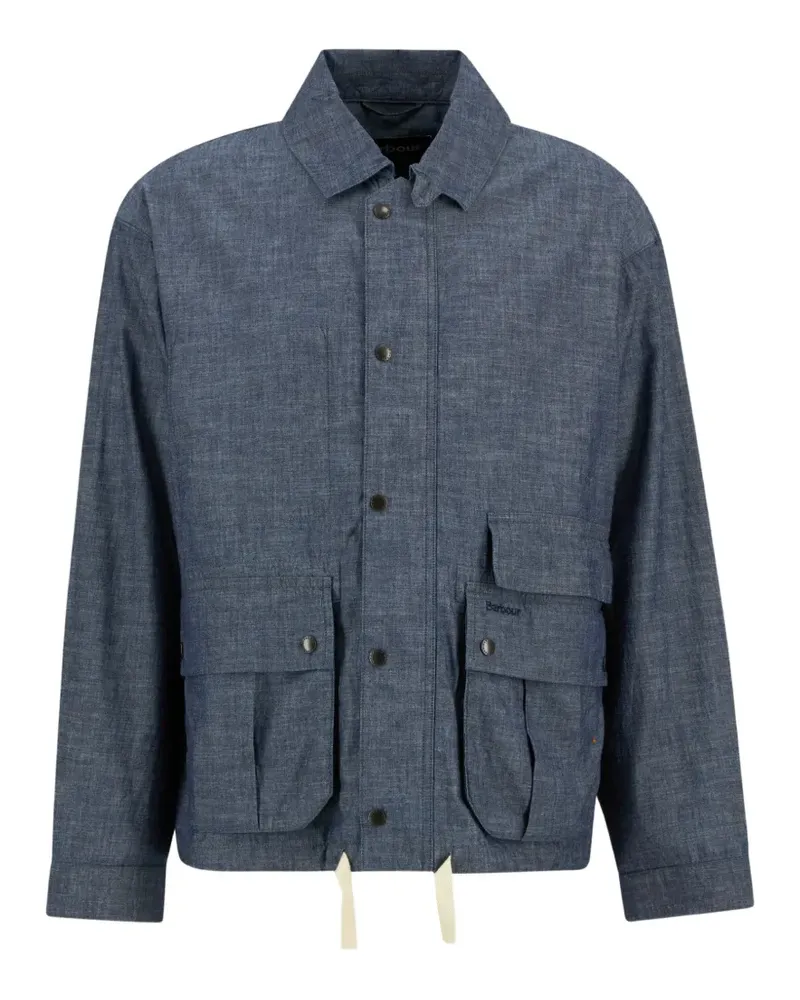 Barbour Modified Westoe flap-pocket cotton jacket - Blau Blau