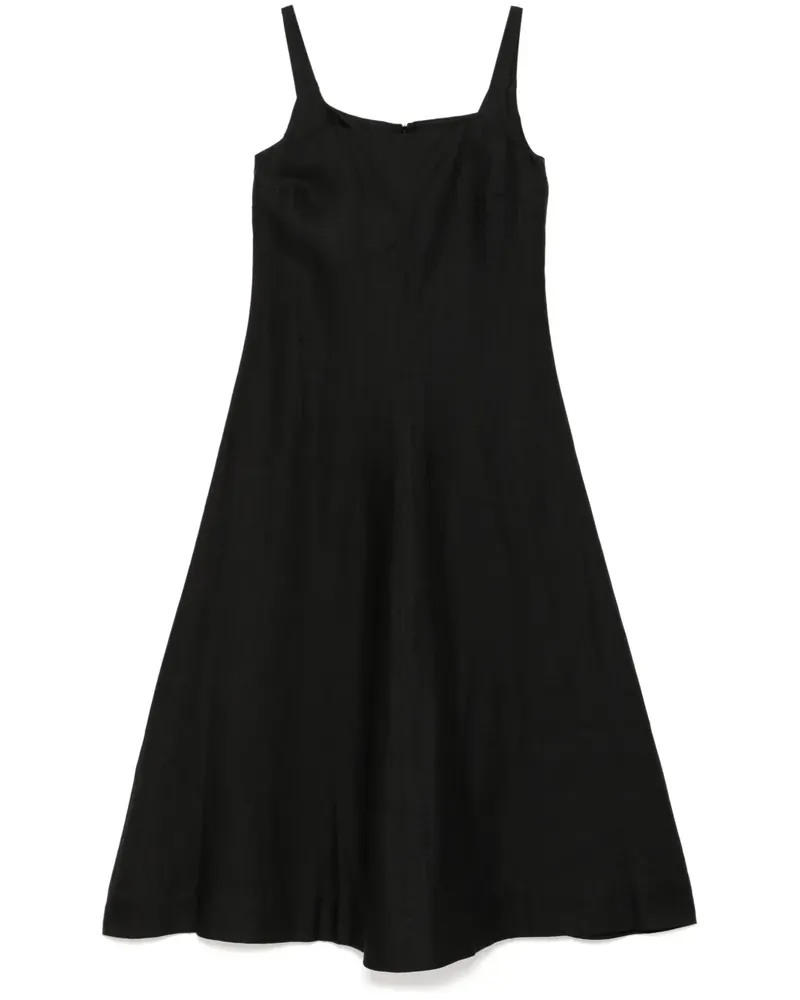 BONDI BORN Ausgestelltes Delphi Kleid - Schwarz Schwarz