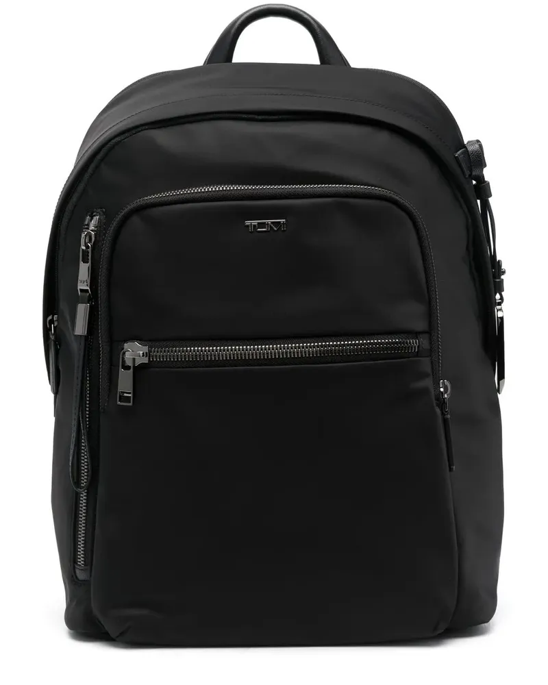 Tumi Rucksack mit Logo - Schwarz Schwarz