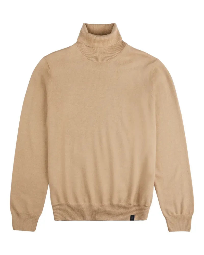 Fay roll-neck sweater - Nude Nude