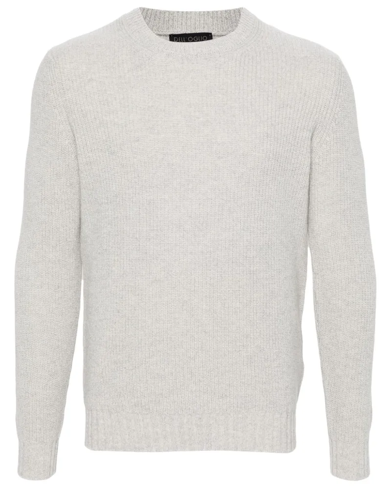 Dell'oglio Pullover mit rundem Ausschnitt - Grau Grau
