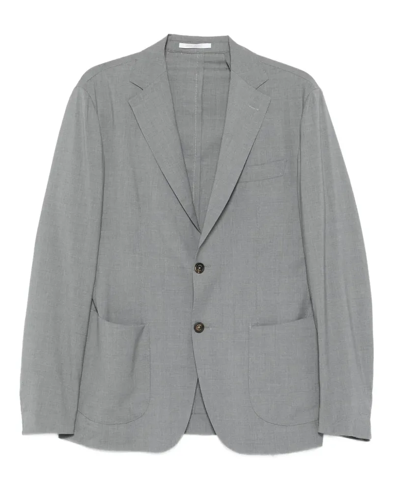 Eleventy Sakko mit aufgesetzten Taschen - Grau Grau