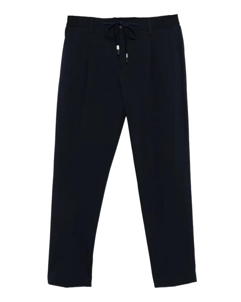 Daniele Alessandrini elasticated-waistband trousers - Blau Blau
