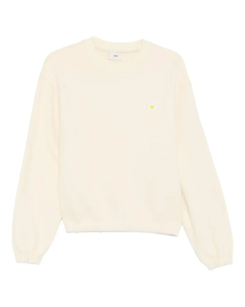 AUTRY crew-neck sweatshirt - Nude Nude