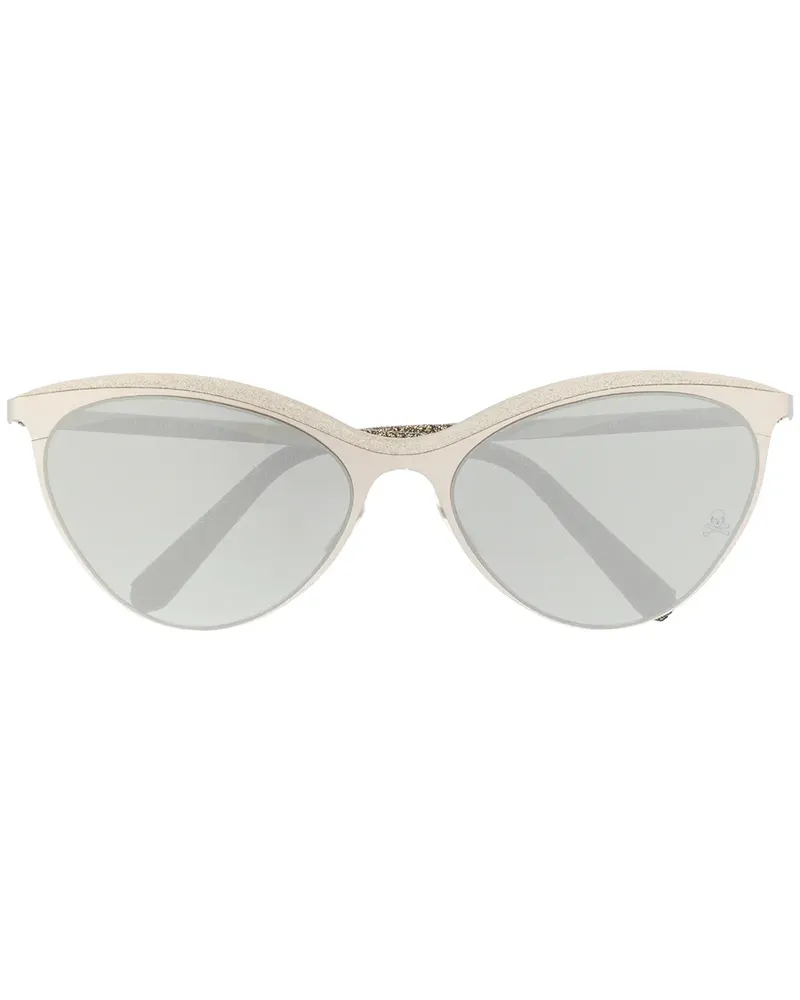 Philipp Plein Paris' Sonnenbrille - Silber Silber