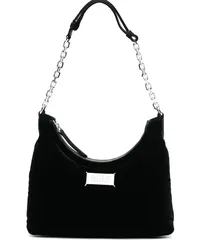 Maison Margiela Kleine Glam Slam Schultertasche Schwarz