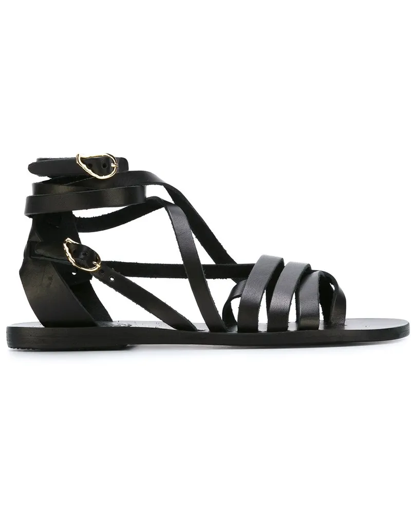 Ancient Greek Sandals Satira' Sandalen - Schwarz Schwarz