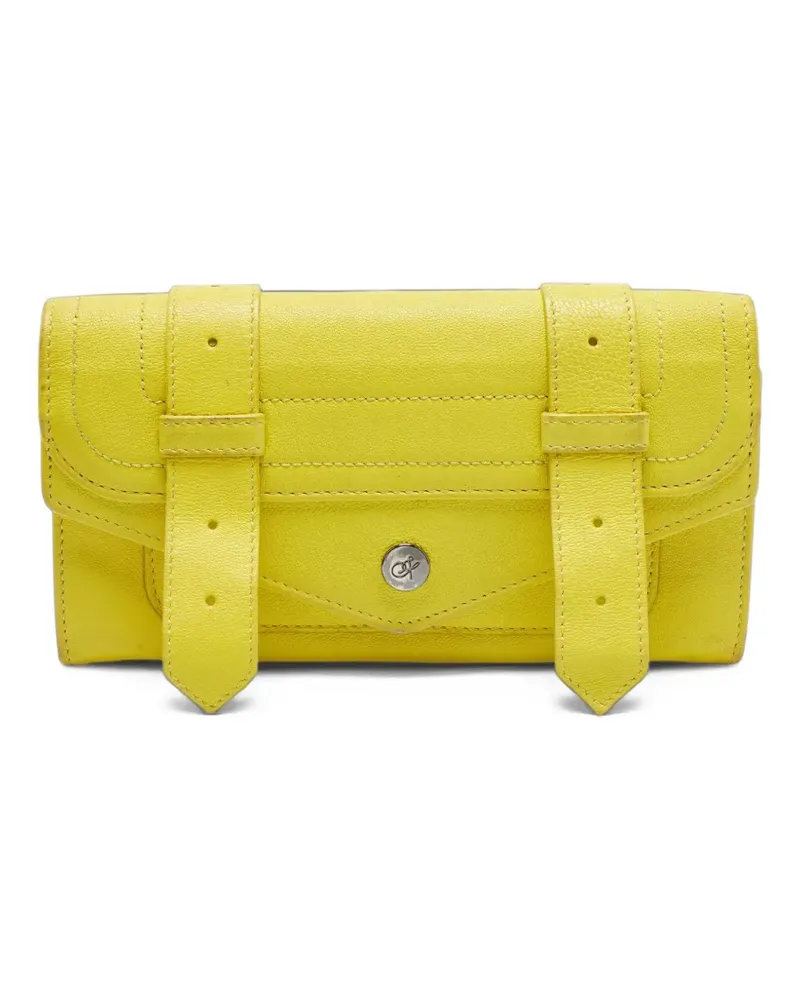 Proenza Schouler PS1 Portemonnaie mit Schnalle - Gelb Gelb