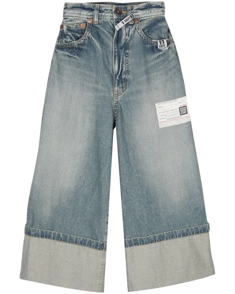 MIHARAYASUHIRO Jeans mit weitem Bein Blau