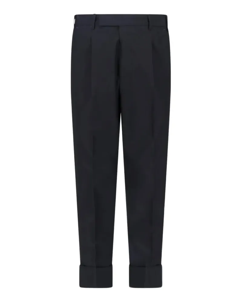 PT TORINO pleated tailored trousers - Schwarz Schwarz